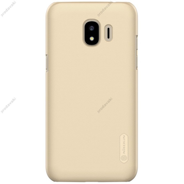 Чохол для Samsung Galaxy J2 2018 (J250) Nillkin із захисною плівкою золотистий