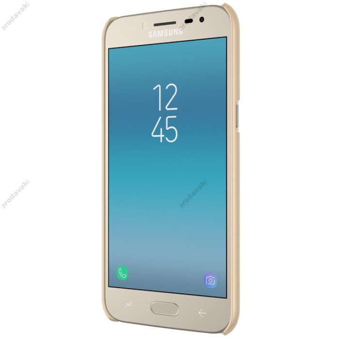 Чохол для Samsung Galaxy J2 2018 (J250) Nillkin із захисною плівкою золотистий
