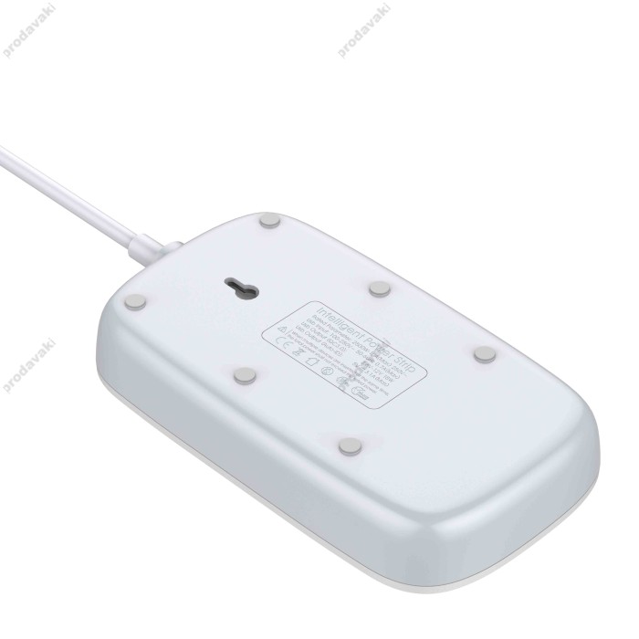 Подовжувач мережевий фільтр Ldnio SC4407 2500W 2m EU Plug 4 USB 4 Sockets QC3.0 3.1A 8W