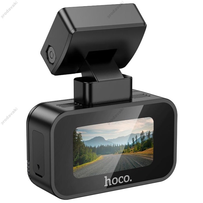 Відеореєстратор Hoco DV10 mini screen Dashcam 1.47" 1080p WiFi Black