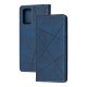 Чохол книжка Business Leather для Samsung Galaxy Note 20 (N980) синій