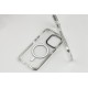 Чохол для iPhone 15 Pro Colorful Metal Frame MagSafe purple