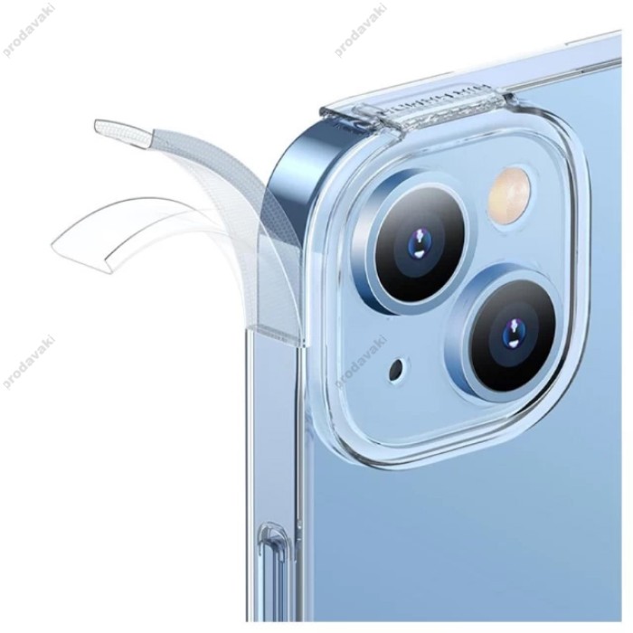 Чохол Baseus Simple для iPhone 14 Plus Full camera прозорий