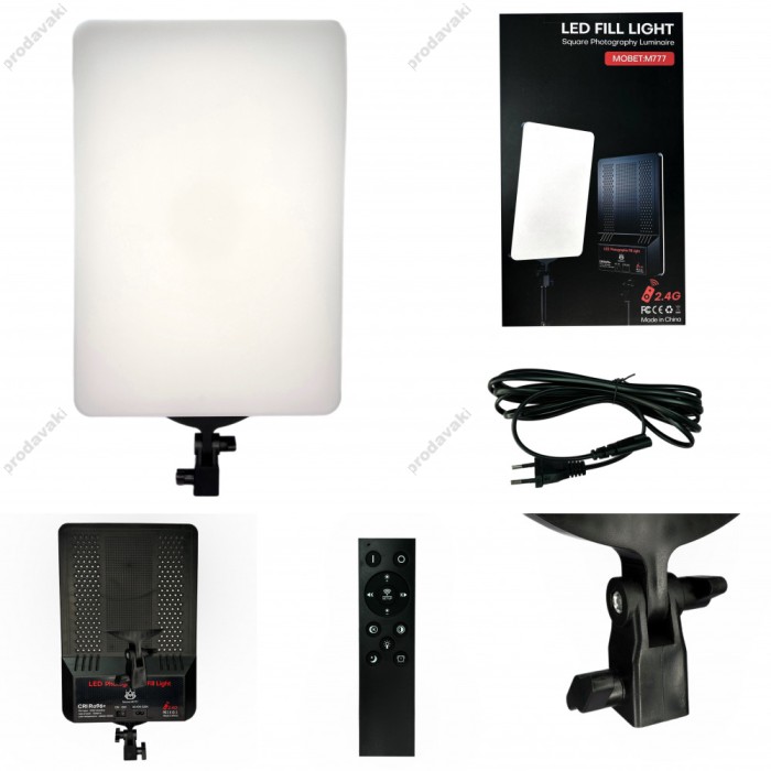 Лампа відеосвітло LED CH M777 28x40 cm 160 Lights 3000K-6500K Fill Light