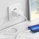 Мережевий зарядний пристрій Borofone BN9 Reacher dual port charger 35W White