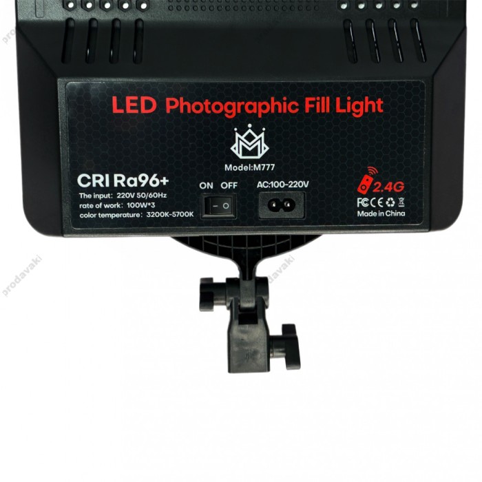 Лампа відеосвітло LED CH M777 28x40 cm 160 Lights 3000K-6500K Fill Light