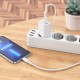 Мережевий зарядний пристрій Borofone BN9 Reacher dual port charger 35W White