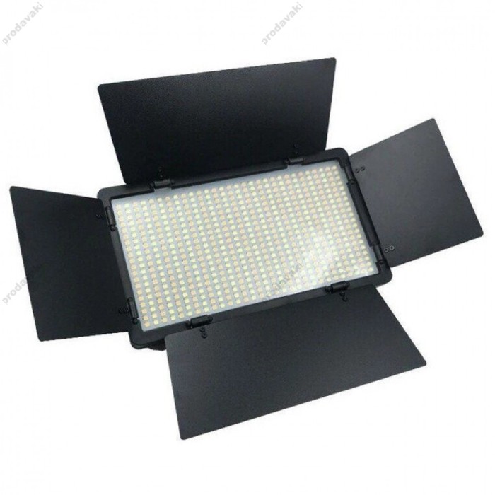 Лампа відеосвітло LED CH U600E RGB Remote 21х12 cm 480 Lights 3200K-6500K
