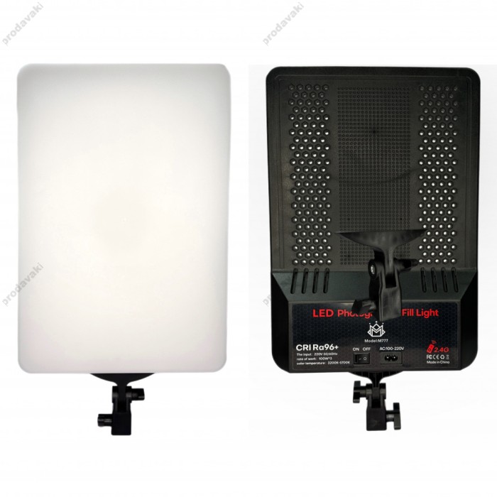 Лампа відеосвітло LED CH M777 28x40 cm 160 Lights 3000K-6500K Fill Light