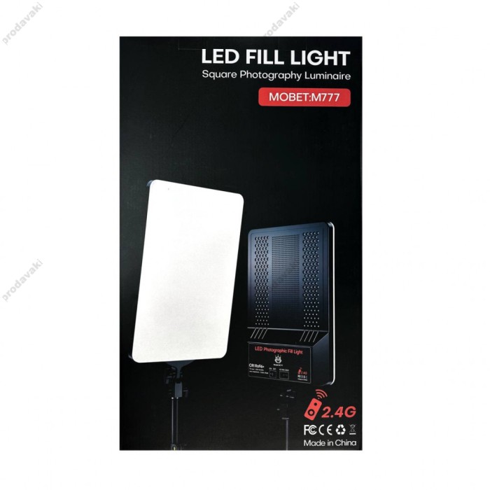 Лампа відеосвітло LED CH M777 28x40 cm 160 Lights 3000K-6500K Fill Light