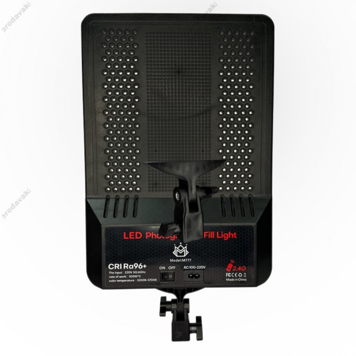 Лампа відеосвітло LED CH M777 28x40 cm 160 Lights 3000K-6500K Fill Light