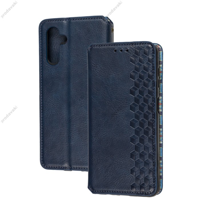 Чохол книжка для Samsung Galaxy A04S / A13 5G Getman Cubic синій