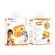 Фотоапарат дитячий з друком HOCO DV204 Dual-camera children printing camera 2.4" HD screen Yellow