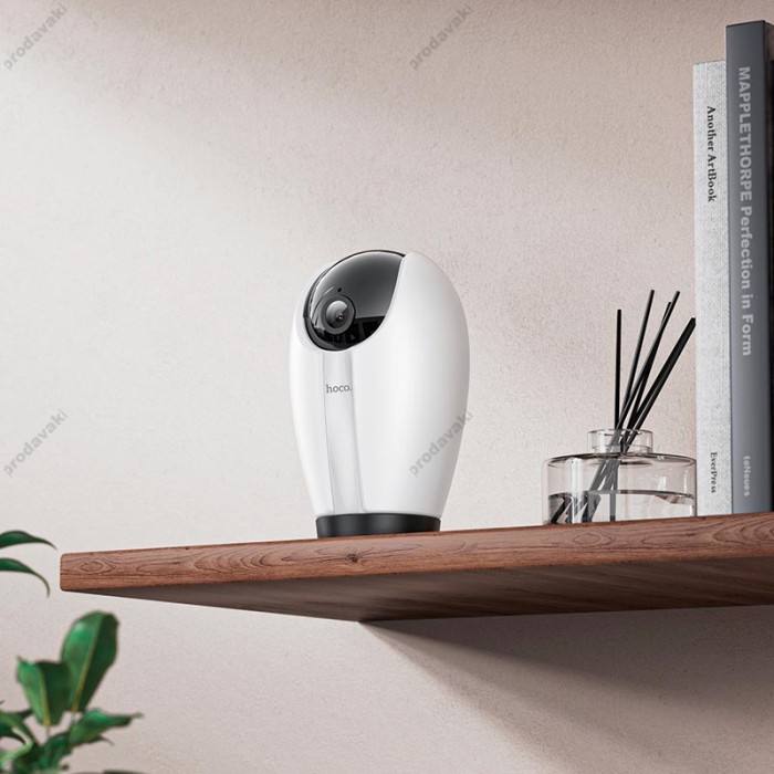 Камера відеоспостереження Hoco D6 Indoor PTZ HD camera 3MP FHD White