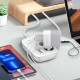Подовжувач мережевий фільтр LDNIO c Wi-Fi SEW3452 3USB/1Type-C 3 Sockets QC/PD 30W/10A 2m EU Plug white