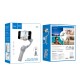 Трехосьовий стабілізатор (стедікам) Hoco K24 Support 3-axis smart gimble app tripod Grey