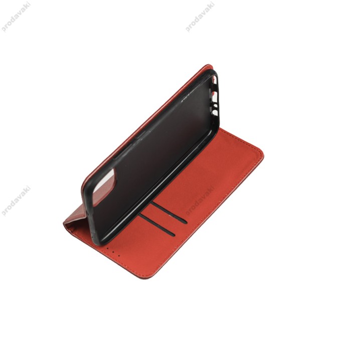 Чохол книжка для Samsung Galaxy A03 (A035) Black magnet коричневий