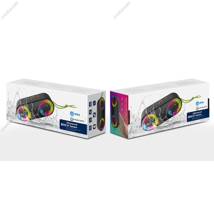Портативна колонка Bluetooth BKK K215 waterproof Speaker 10W Black