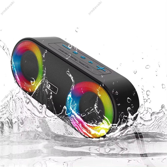 Портативна колонка Bluetooth BKK K215 waterproof Speaker 10W Black