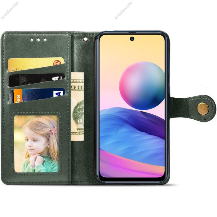 Чохол книжка для Samsung Galaxy A02s / A03s / M02s (M025) Getman gallant зелений