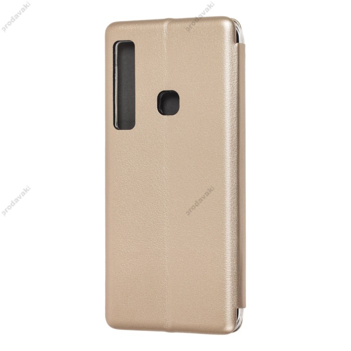Чохол книжка Premium для Samsung Galaxy A9 2018 (A920) золотистий