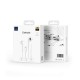 Дротові навушники WiWU EB302 Wired Earphone (directly use) Lightning White
