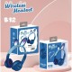 Бездротові Bluetooth навушники CH UK B12 Rabbit Ear BT 5.0 Dark Blue