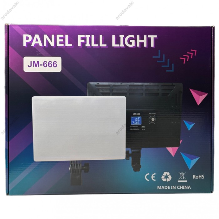 Лампа відеосвітло LED CH JM666 36x25 cm 416 Lights 3200K-5500K
