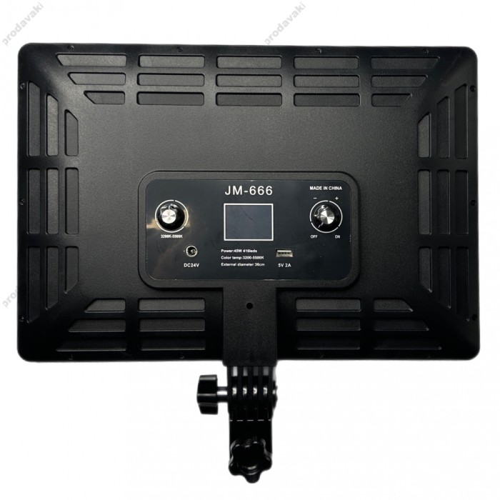 Лампа відеосвітло LED CH JM666 36x25 cm 416 Lights 3200K-5500K