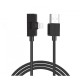 Перехідник розгалужувач Hoco LS9 Lightning - Lightning 1,2м Black