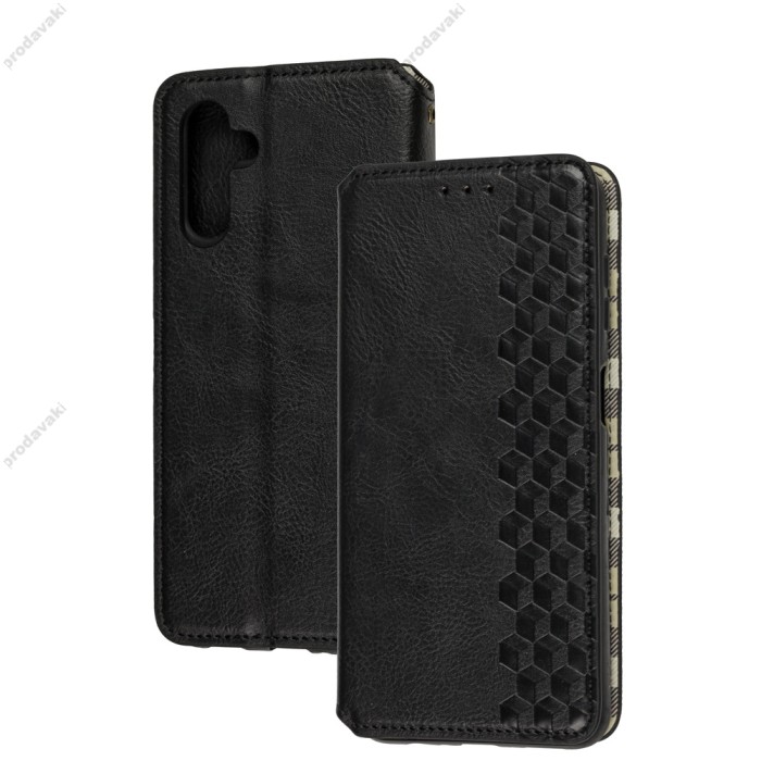 Чохол книжка для Samsung Galaxy A04S / A13 5G Getman Cubic чорний