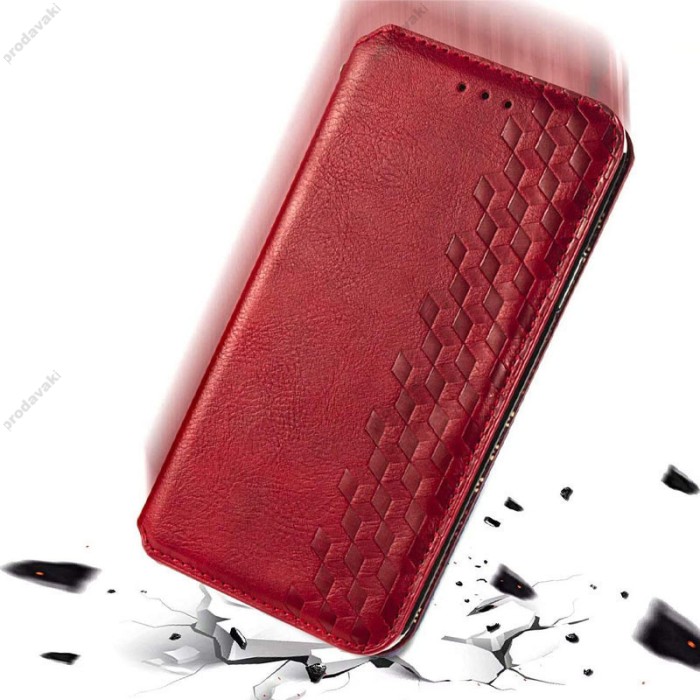 Чохол книжка Samsung Galaxy M13 4G / M23 5G Getman Cubic червоний