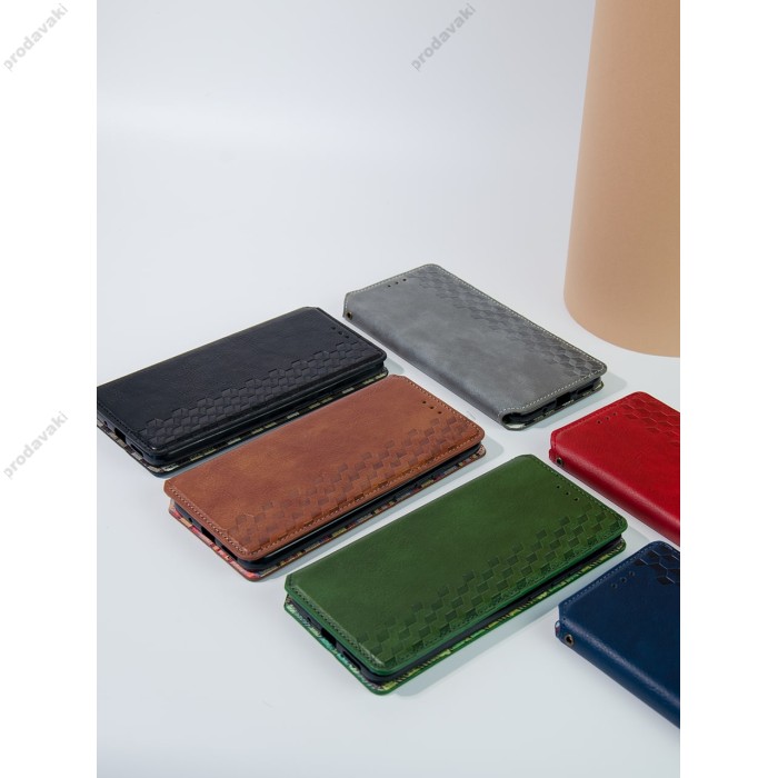 Чохол книжка Samsung Galaxy M13 4G / M23 5G Getman Cubic червоний
