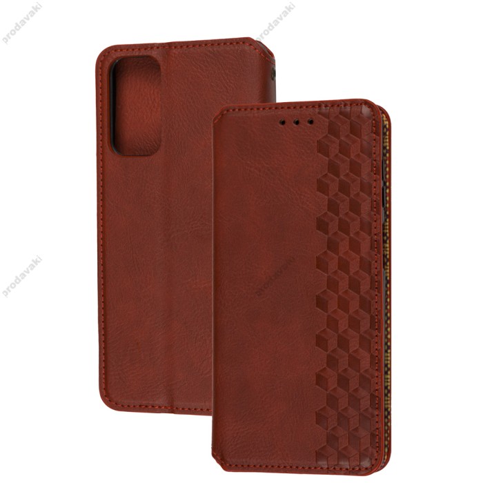 Чохол книжка Samsung Galaxy M13 4G / M23 5G Getman Cubic червоний