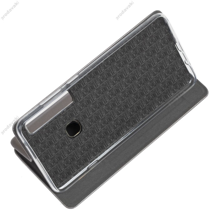 Чохол книжка Premium для Samsung Galaxy A9 2018 (A920) сірий