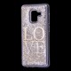 Чохол для Samsung Galaxy A8 2018 (A530) вода срібляста "Love"