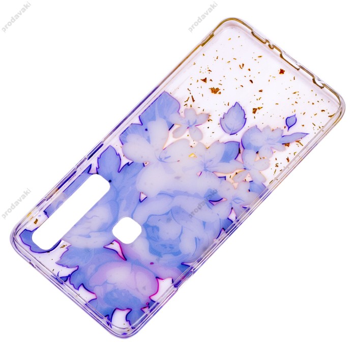 Чохол для Samsung Galaxy A9 2018 (A920) Flowers Confetti "піони"