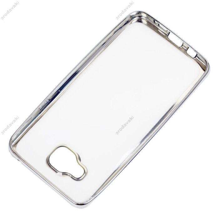 Чохол для Samsung Galaxy A7 2016 (A710) Silver (окантовка)