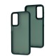 Чохол для Samsung Galaxy A15 Wave Matte Color forest green