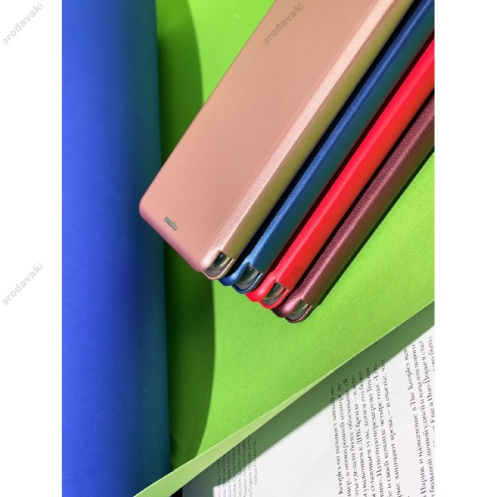 Чохол книжка Premium для Samsung Galaxy A03 (A035) червоний