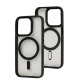 Чохол для iPhone 15 Pro Berlia Color Metal MagSafe black