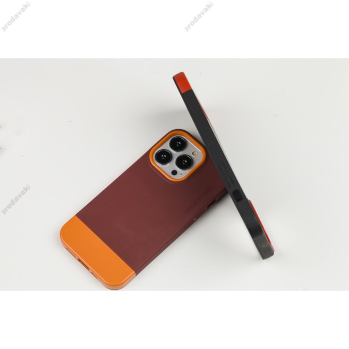 Чохол для iPhone 13 Pro Bichromatic black/red
