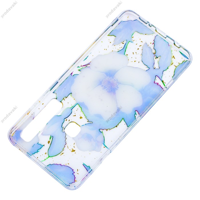 Чохол для Samsung Galaxy A9 2018 (A920) Flowers Confetti "шипшина"