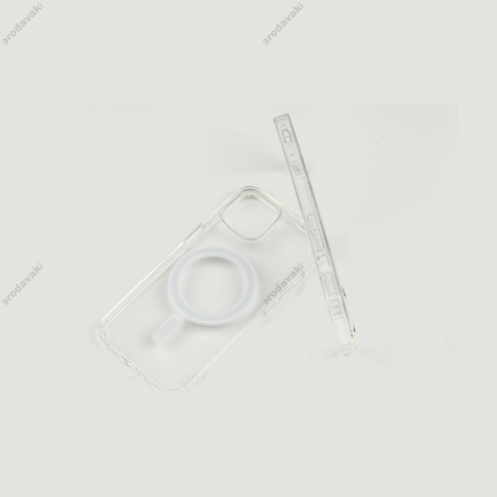 Чохол для iPhone 14 MagSafe Clear case прозорий