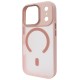 Чохол для iPhone 18 Pro Max xVibe Nofelet MATT Case with MagSafe Pink Sand