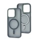 Чохол для iPhone 14 Pro Space color MagSafe сірий
