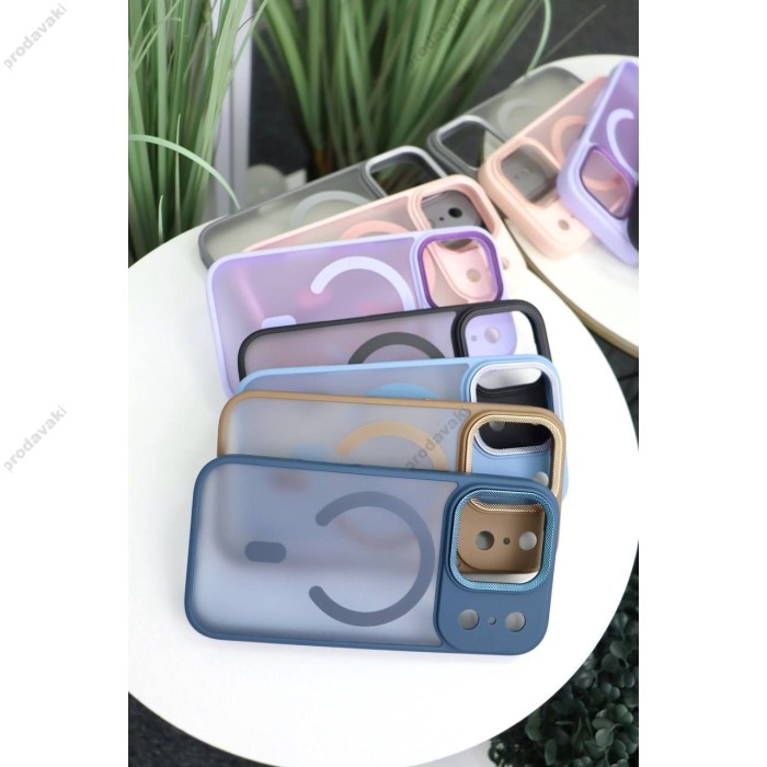 Чохол для iPhone 18 Pro Max xVibe Nofelet MATT Case with MagSafe Pink Sand