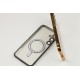 Чохол для iPhone 15 Pro Fibra Chrome MagSafe blue