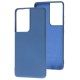 Чохол для Samsung Galaxy S21 Ultra (G998) Wave colorful blue