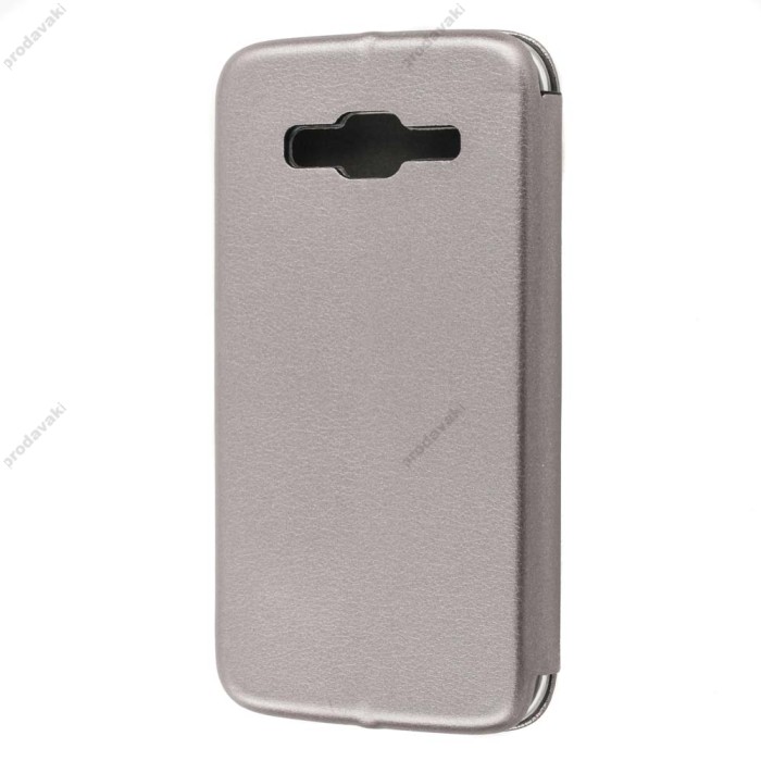 Чохол книжка Premium для Samsung Galaxy J5 (J500) сірий